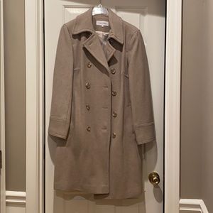 Calvin Klein Tan Peacoat